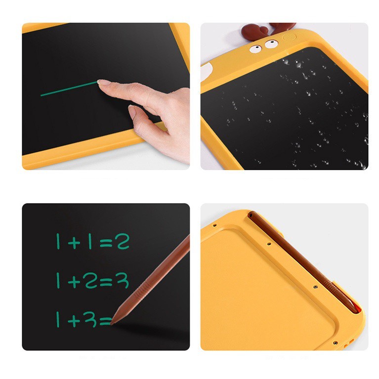 Bảng viết/vẽ điện tử thông minh tự xóa màn hình LCD 8.5"/10.5" cho bé Writing Tablet Cute Rabbit Dinosaur Multicolor