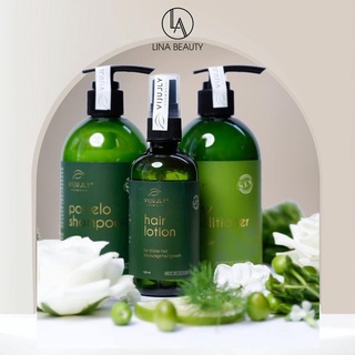 Combo Vijully liệu trình giảm rụng tóc:  Dầu gội bưởi 280ml + Dầu xả dừa 280ml + Tinh dầu bưởi Vi Jully 100ml