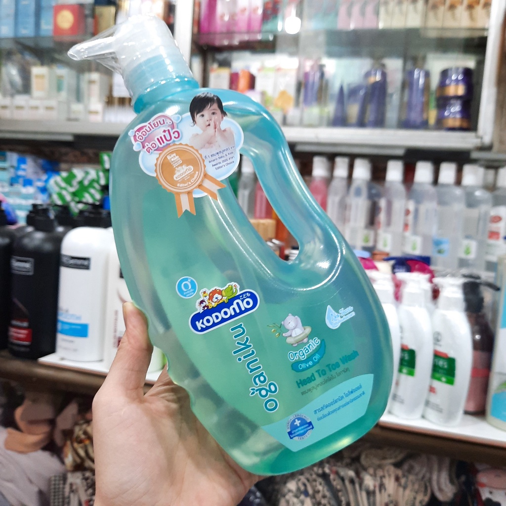 Dầu tắm gội cho bé Kodomo Oganiku 800ml