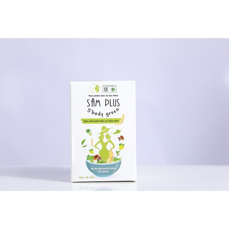 [Bạn mới nhập COSHBM -50% đơn 0Đ] Kẹo giảm cân sâm plus s'body green an toàn tiện lợi chính hãng
