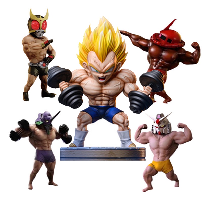 Mô Hình Vegeta Fitness Anime Dragon Ball Z 2022 Bằng PVC 17cm