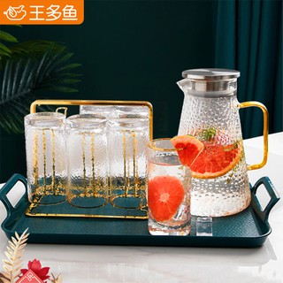 Wang Giá đựng cốc Duoyu giá đỡ thoát nước phòng khách sang trọng nhẹ Giá để cốc úp ngược khay đựng cốc nước thủy tinh