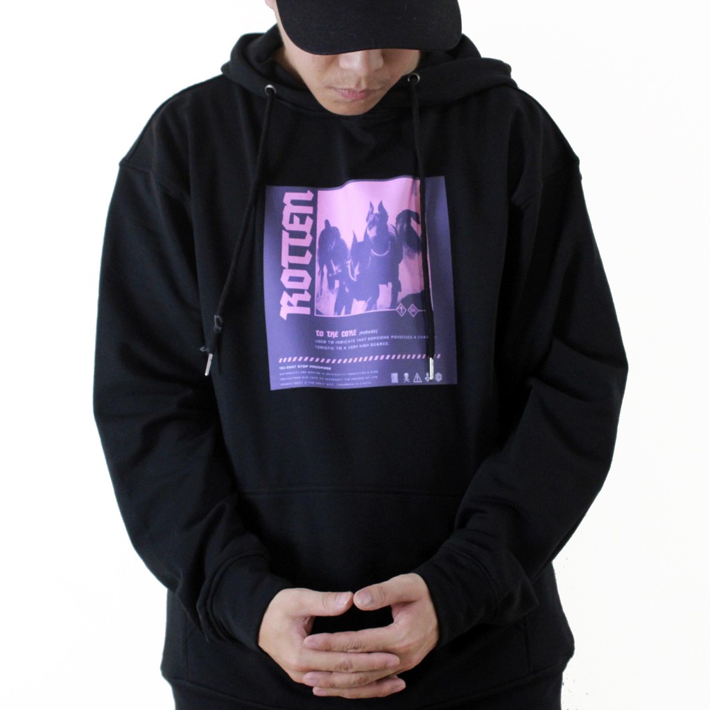 Áo hoodie unisex Dobermann