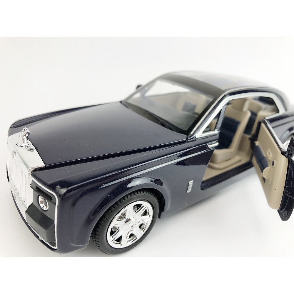 Mô hình siêu xe đắt giá nhất thế giới Rolls Royce Sweptail XLG, tỉ lệ 1:24, chất liệu hợp kim cao cấp