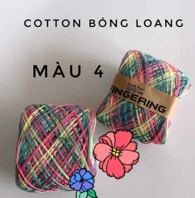 Cotton nhật bóng loang