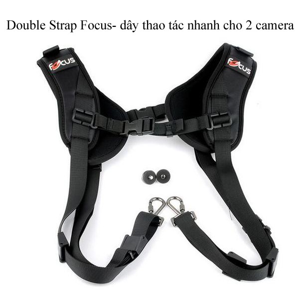 [Freeship toàn quốc từ 50k] Dây thao tác nhanh cho 2 camera Double Strap Focus