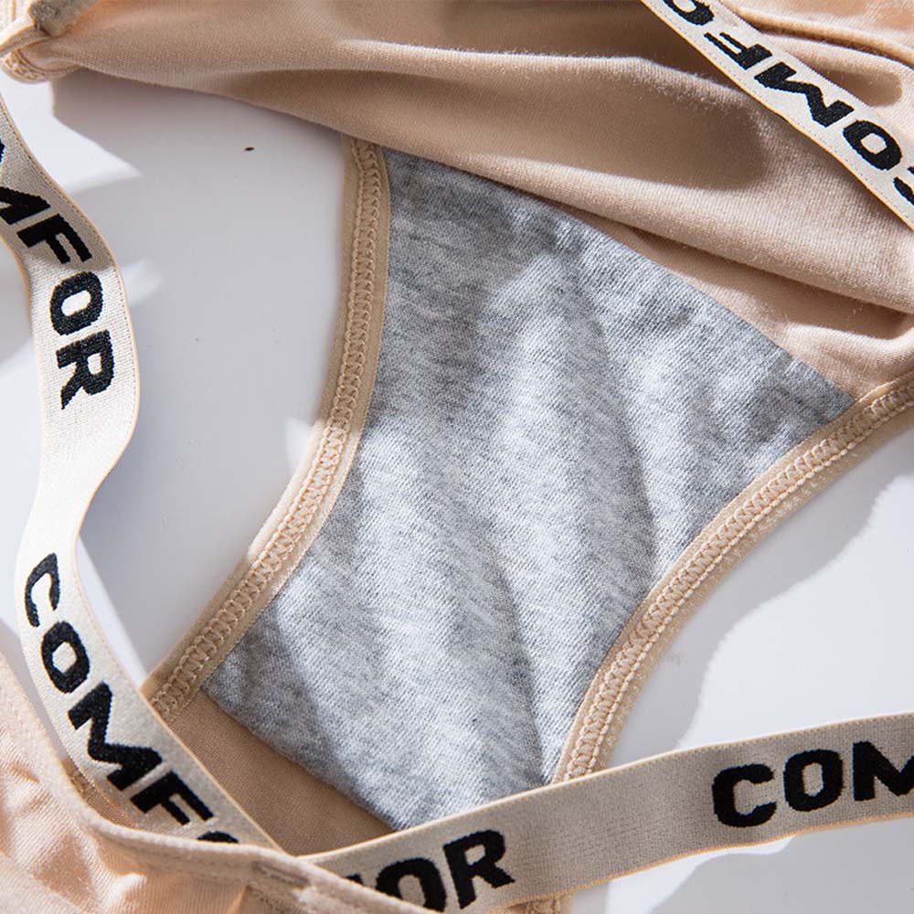 Quần Lót Thể Thao Co Giãn Có Dây In Chữ Phong Cách Âu Mỹ Quyến Rũ Cho Nữ | BigBuy360 - bigbuy360.vn