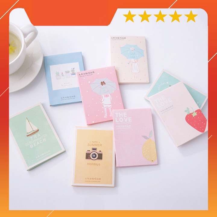 Giấy thấm dầu da mặt  50 miếng nội địa trung Xuka cosmetic | BigBuy360 - bigbuy360.vn