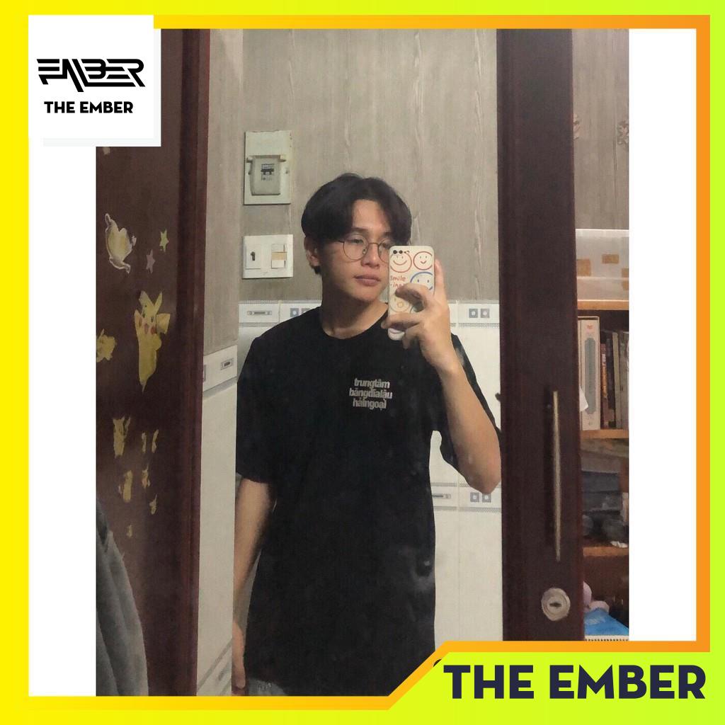 Áo Trung Tâm Băng Đĩa Lậu Hải Ngoại dáng oversize - The Ember