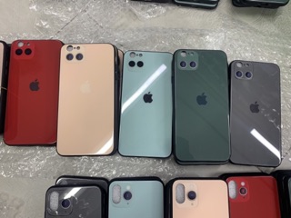 Ốp lưng iphone6G,6plus,7G/8G,7plus/8plus,X,XSmax dẻo viềng lưng kính