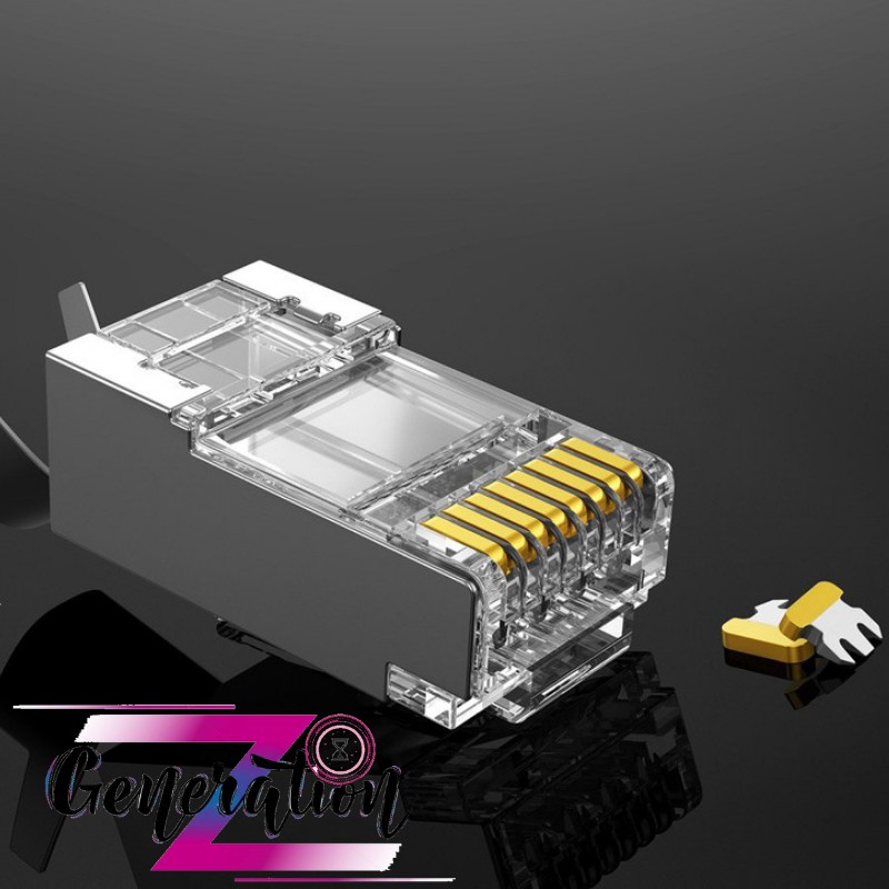 Đầu Bấm Mạng Cat7 Chống Nhiễu Ugreen 70316 - Hộp 10PSC