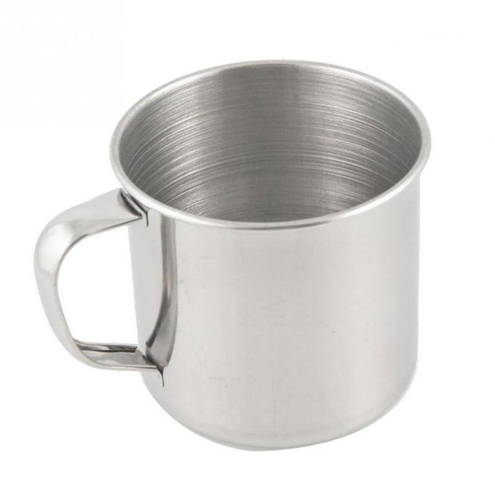 💍MELODG💍 /200ml Tea Portable Cup Travel Stainless Steel Coffee Mug Tumbler Pint Mini Drinking Metal Camping