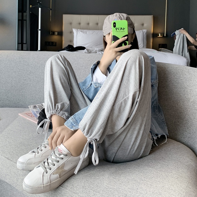 NRVP Quần Thể Thao Ống Rộng Phong Cách Thời Trang Hàn Quốc Dành Cho Nam Và Nữ