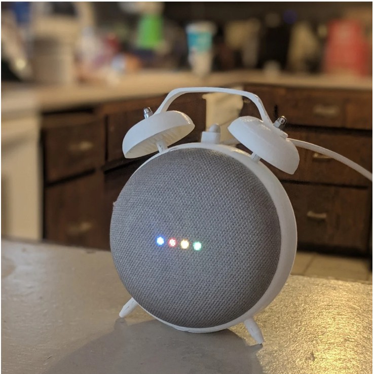 Giá case Google Home Nest mini đồng hồ báo thức
