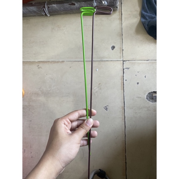 Ti kẹp chậu trồng lan, giúp cố định cây lan con 30-35cm