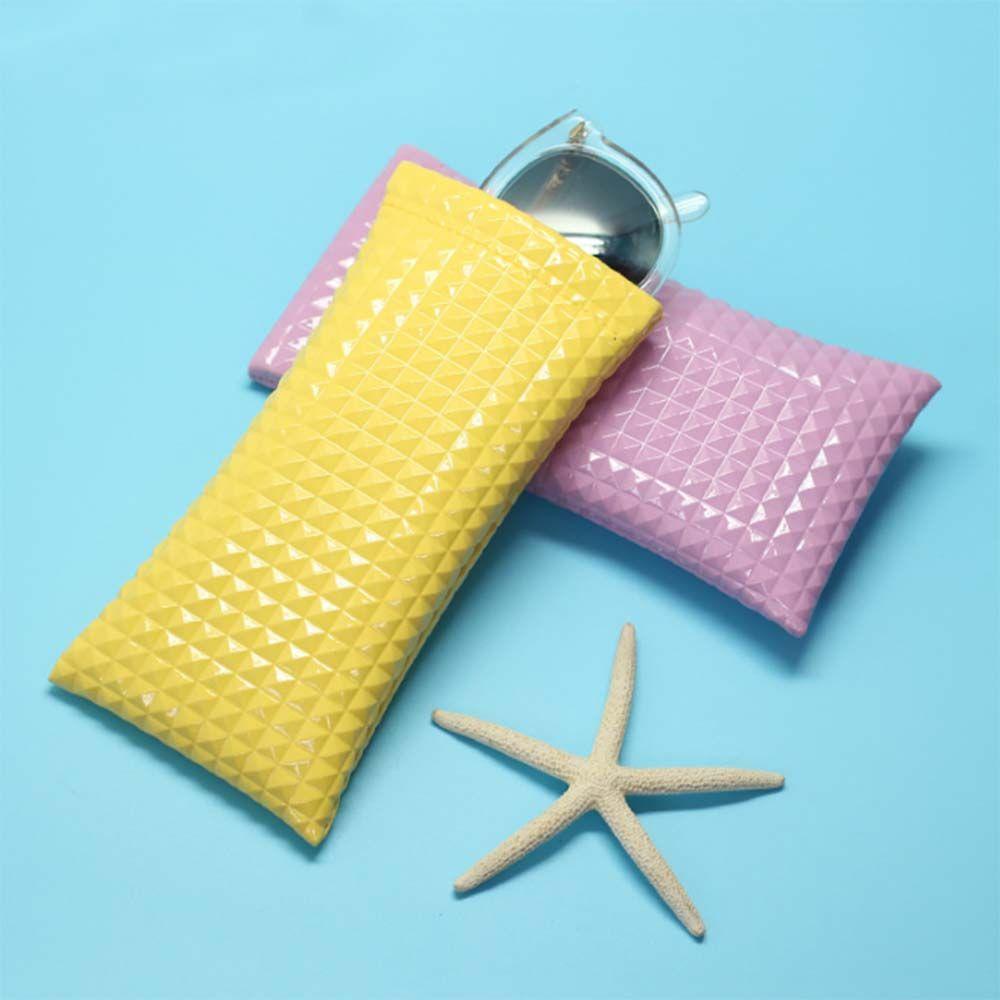 Bao Da PU Mềm Chống Áp Lực Đựng Mắt Kính Tiện Dụng