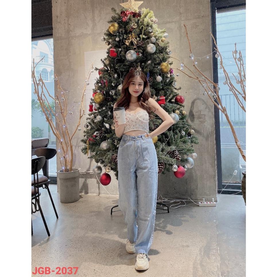 Quần Baggy nhạt có mạc lưng Dành Cho Nữ Mina-Fashion 2037