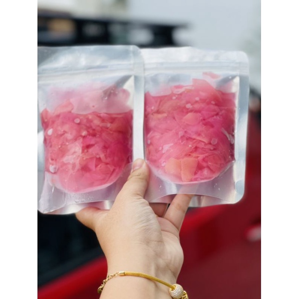 Giá 1 túi 200gr gừng hồng ăn kèm món sashimi - Q12