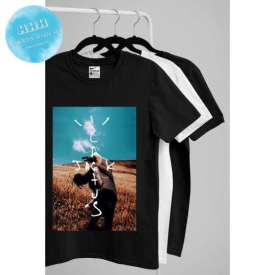 [Premium] Áo thun Unisex Custom Travis, Vải Cao Cấp Cotton 100%