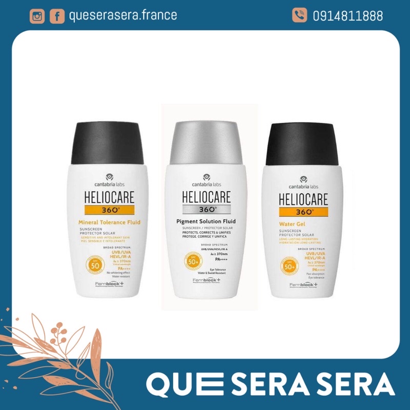 Kem chống nắng phổ rộng Heliocare (Helio)