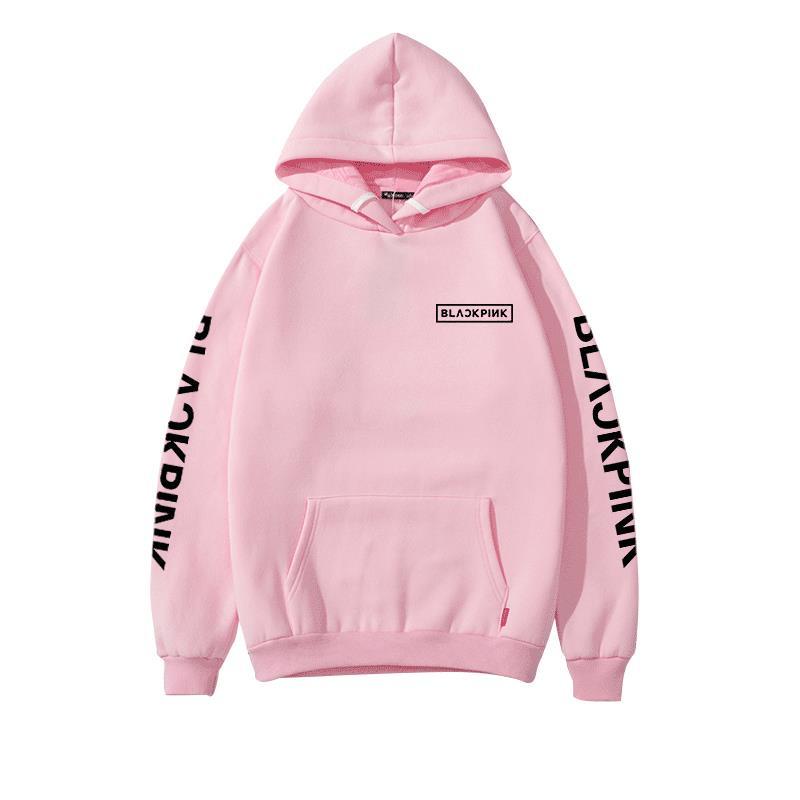 Áo Hoodie Tay Dài In Chữ BLACKPINK LISA Thời Trang Cho Nữ