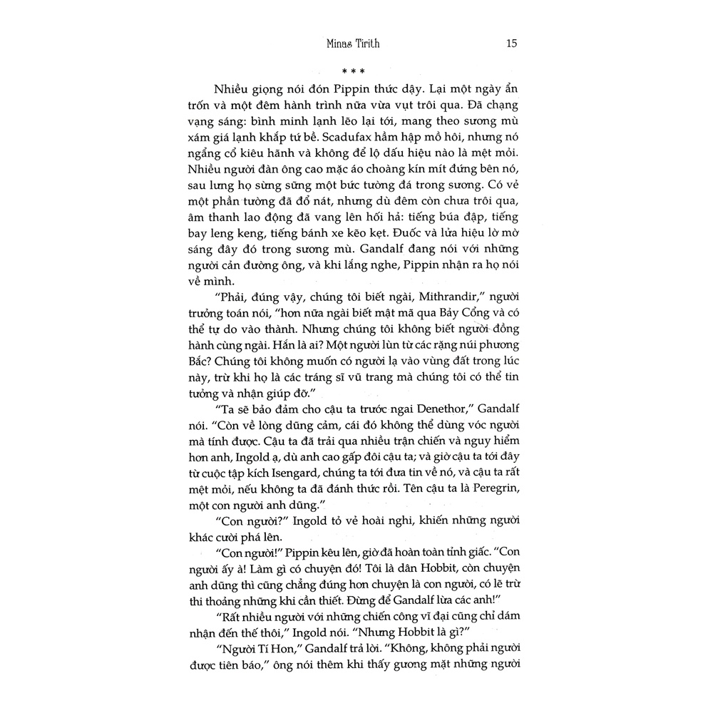 Sách - Chúa Tể Những Chiếc Nhẫn - Nhà Vua Trở Về