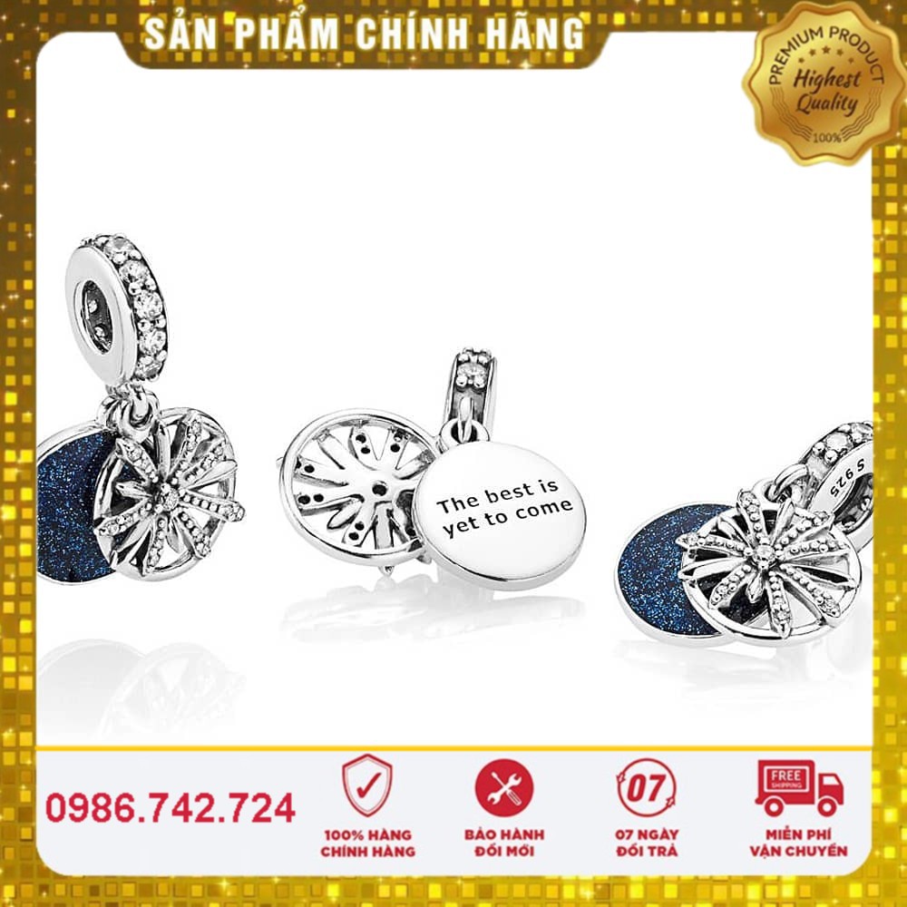 Charm bạc Pan chuẩn bạc S925 ALE Cao Cấp - Charm Bạc S925 ALE thích hợp để mix cho vòng bạc Pan - Mã sản phẩm DNJ130