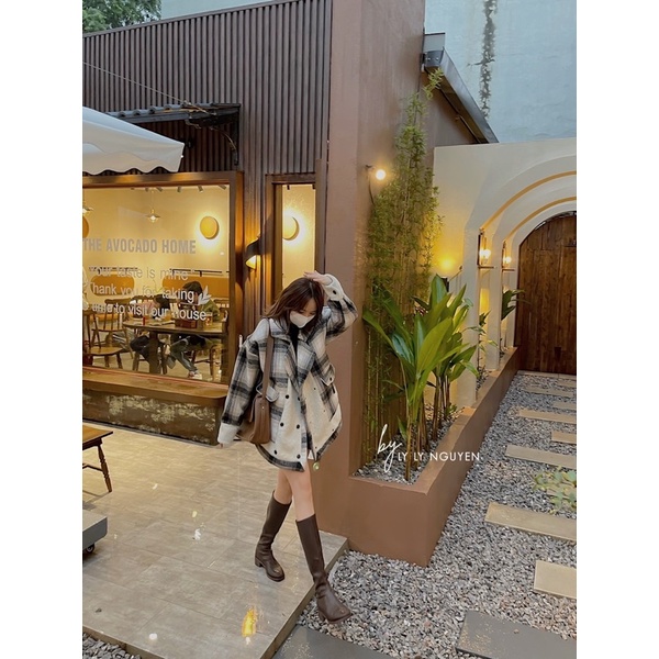 Áo khoác dạ Korea ấm áp dành cho nữ | BigBuy360 - bigbuy360.vn