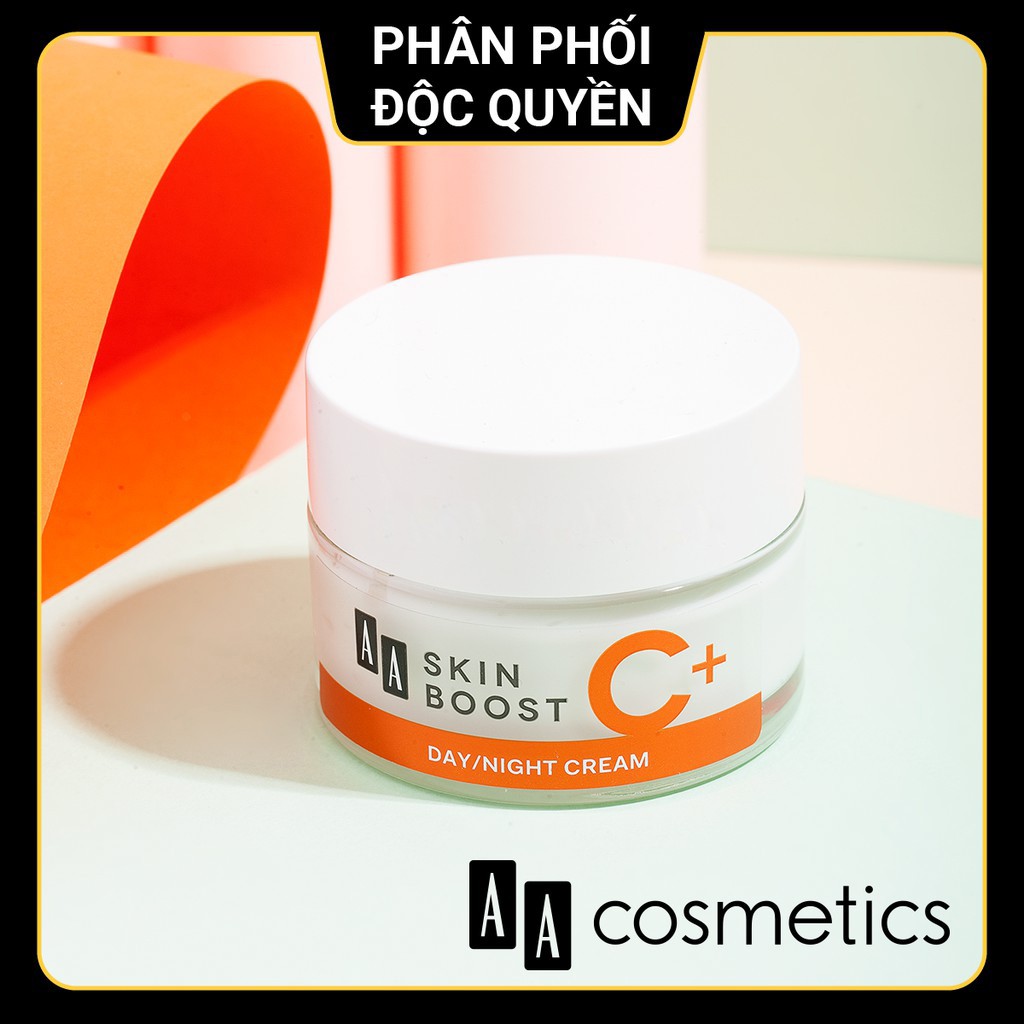 Kem dưỡng trắng AA Cosmetics Skin Boost C+ lọ 50ml