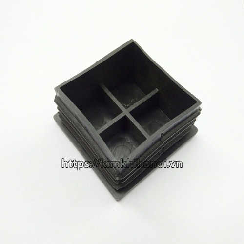 10 cái Nắp nhựa bịt đầu ống sắt thép hộp vuông 50x50