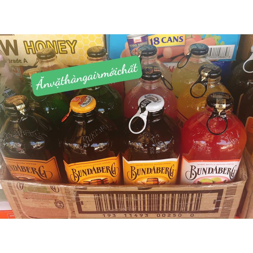 Nước Trái Cây Lên Men của Úc Bundaberg Chai 375ml