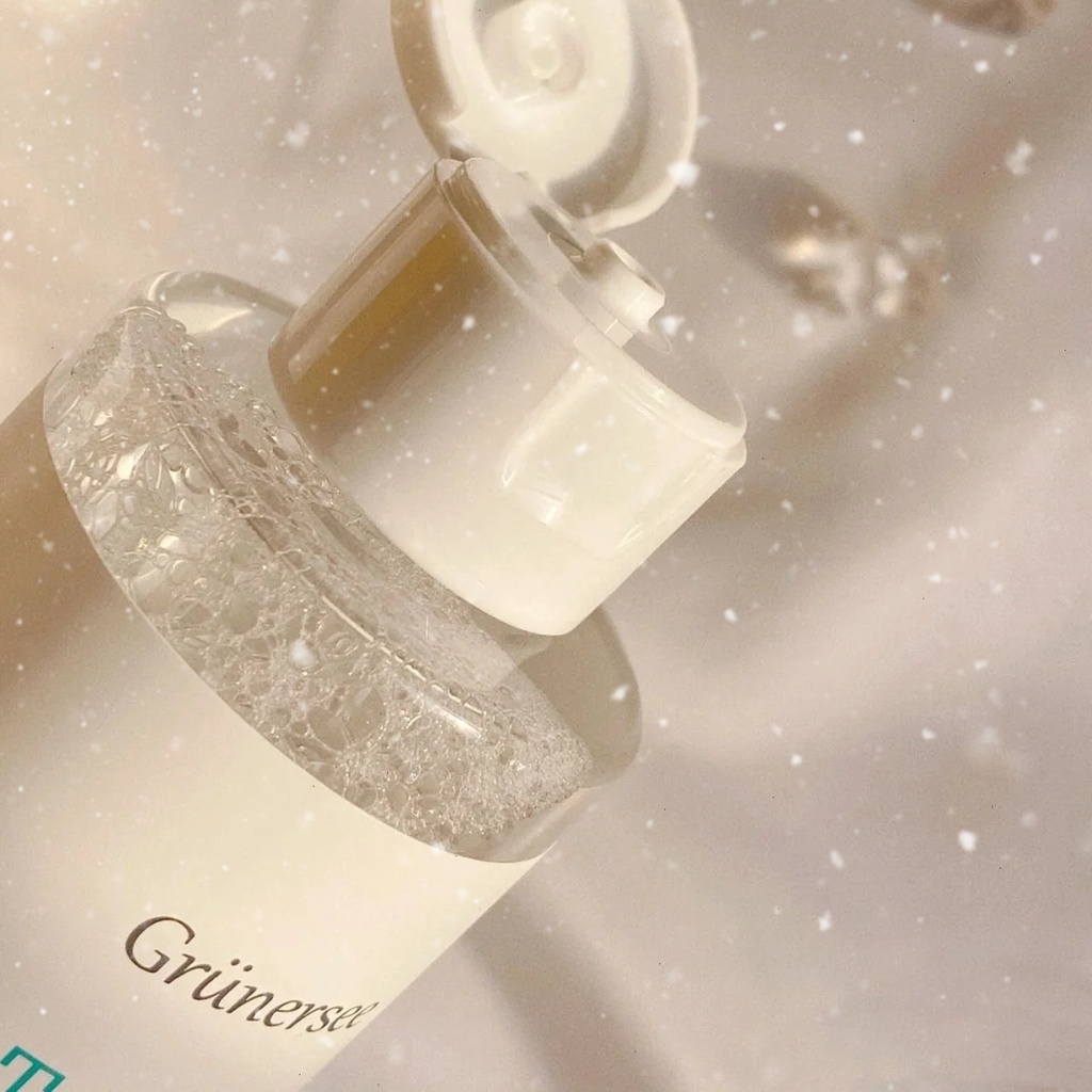 Toner tràm trà GRUNERSEE ngăn ngừa mụn điều tiết bã nhờn Tea Tree Calming pH 5.5 Toner dưỡng ẩm cho da dầu mụn GRUN01