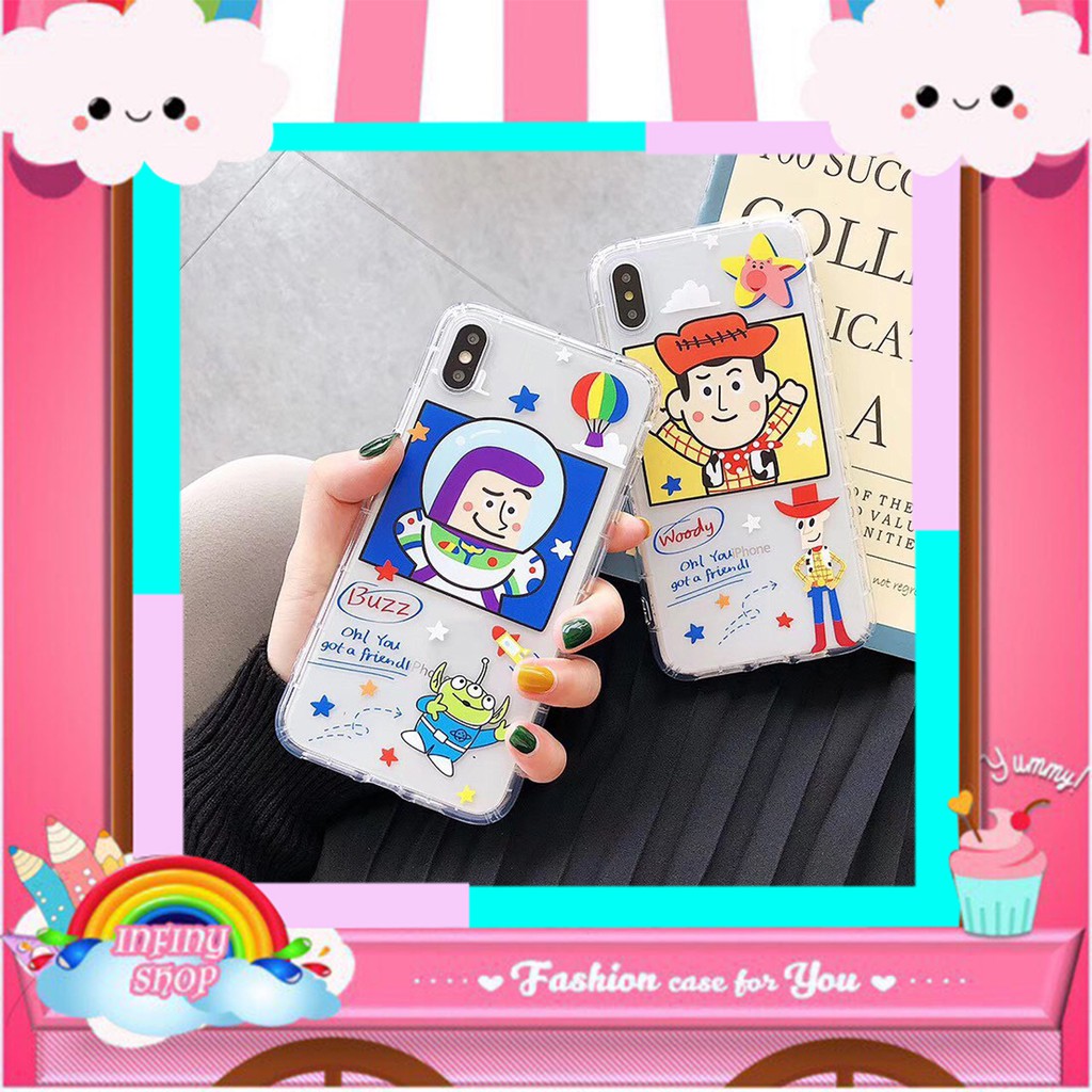 Ốp lưng iphone hoạt hình Chibi 5 5S 6 6S 6Plus 6S Plus 7 8 7Plus 8Plus X XSMax 11 11 Pro 11 ProMax - Infinity Case M699