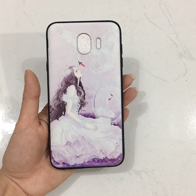 Ốp lưng cô gái váy trắng sam sung J4
