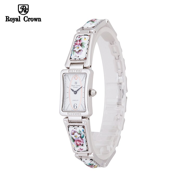 Đồng hồ nữ Chính Hãng Royal Crown 6431 Ceramic Watch (Handmade Special)