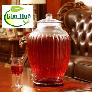 Bình ngâm rươu sâm thủy tinh 217 20 lít
