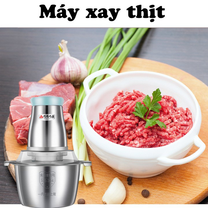 Máy xay thịt loại tốt 2 lít inox,máy say sinh tố,máy xay sinh tố cầm tay,máy xay sinh tố mini,máy xay sinh tố os