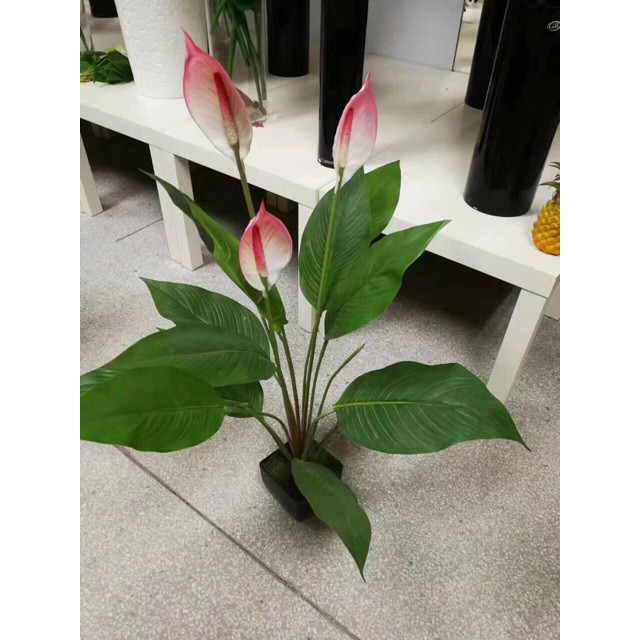 Cây Lan Ý giả 95cm trang trí / nhiều màu/
