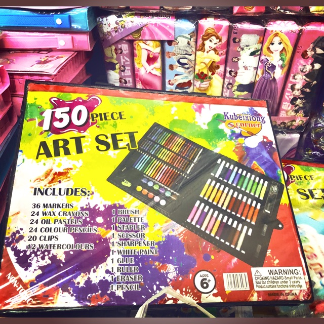 [Xả Hàng] Hộp bút màu tô mầu 150 chi tiết Art Set