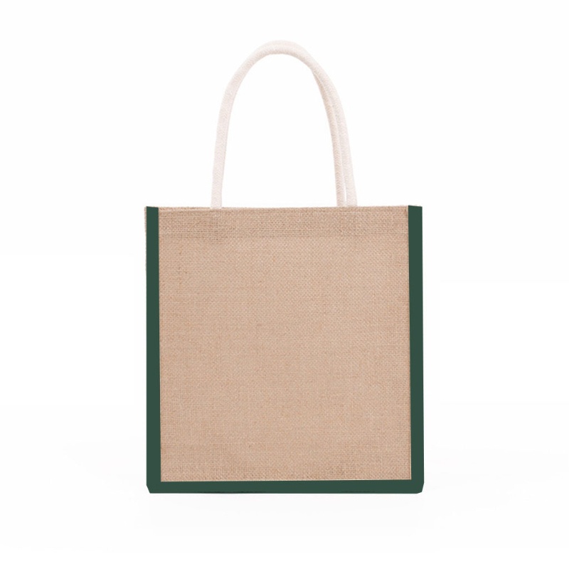 Túi Tote Mua Sắm Bằng Sợi Đay Cỡ Lớn Có Tay Cầm Có Thể Tái Sử