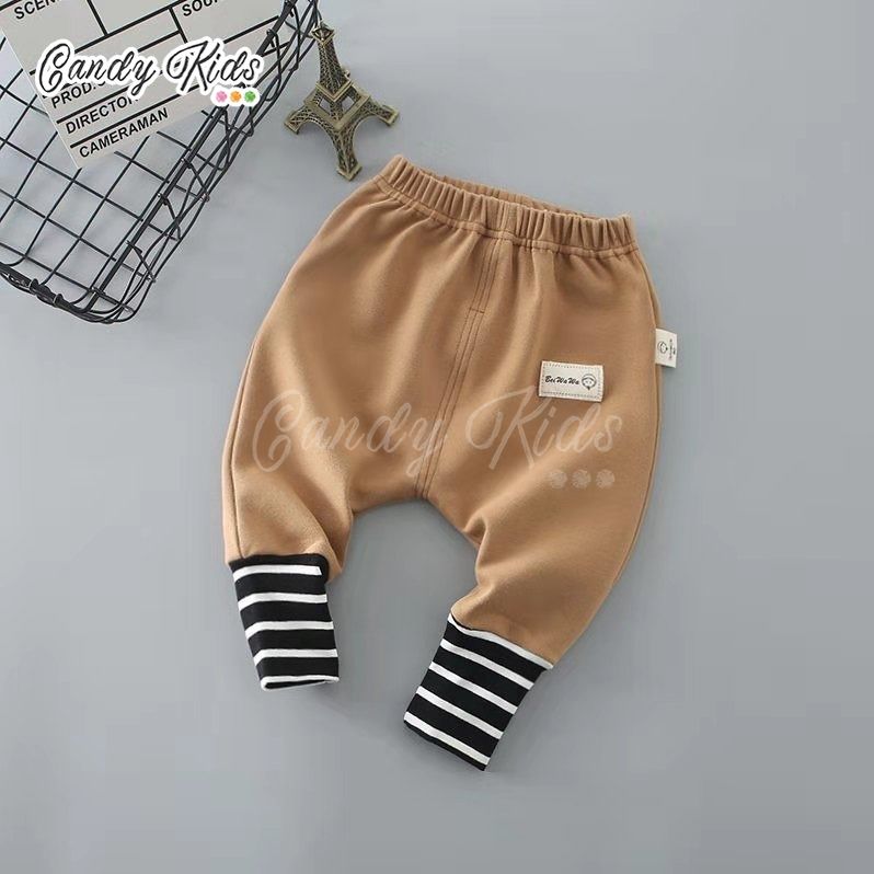 Quần Dài Cotton Thời Trang Cho Bé 1-6 Tuổi