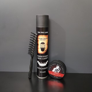 COMBO GÔM XỊT TÓC THE PRO LOCK 420 ML + Sáp Vuốt Tóc Nam