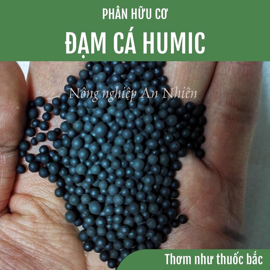 1kg Phân bón đạm cá hữu cơ Hàn Quốc humic cung cấp dinh dưỡng hữu cơ cho hoa kiểng, rau màu