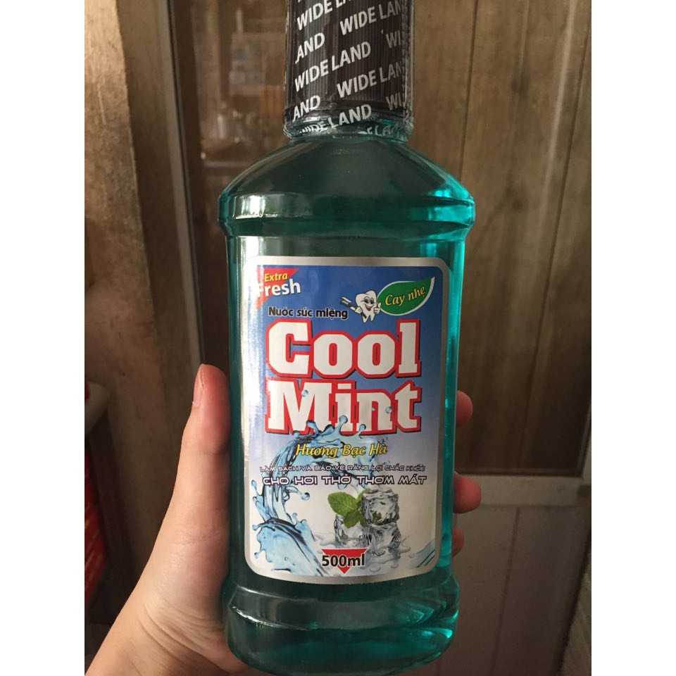 NƯỚC SÚC MIỆNG COOL MINT 500ML