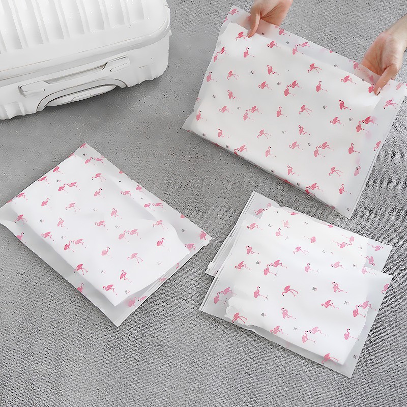 Túi lưu trữ quần áo trong suốt túi chống thấm du lịch mỹ phẩm