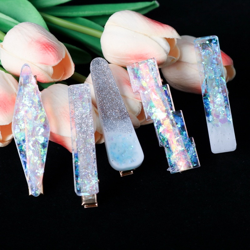 Khuôn làm kẹp tóc resin