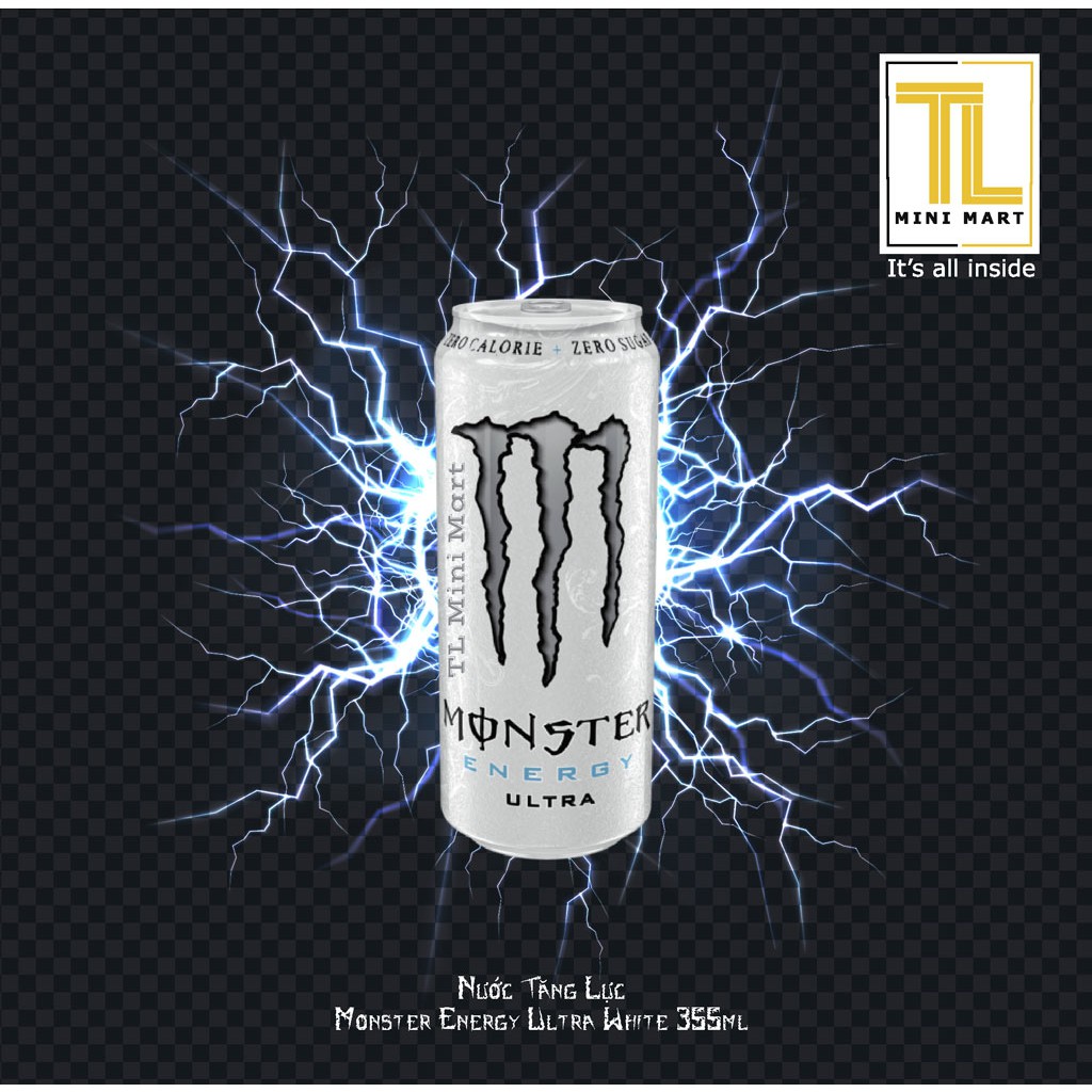 ⚡️Nước Tăng Lực Monster Energy Ultra White 355ml⚡️