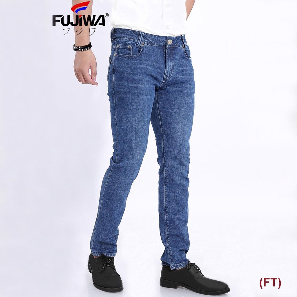 Quần Jean Nam Dài Cao Cấp Fujiwa - FT. Quần jean có thun co giãn, mặc rất thoải mái. Mua ngay nào! | BigBuy360 - bigbuy360.vn