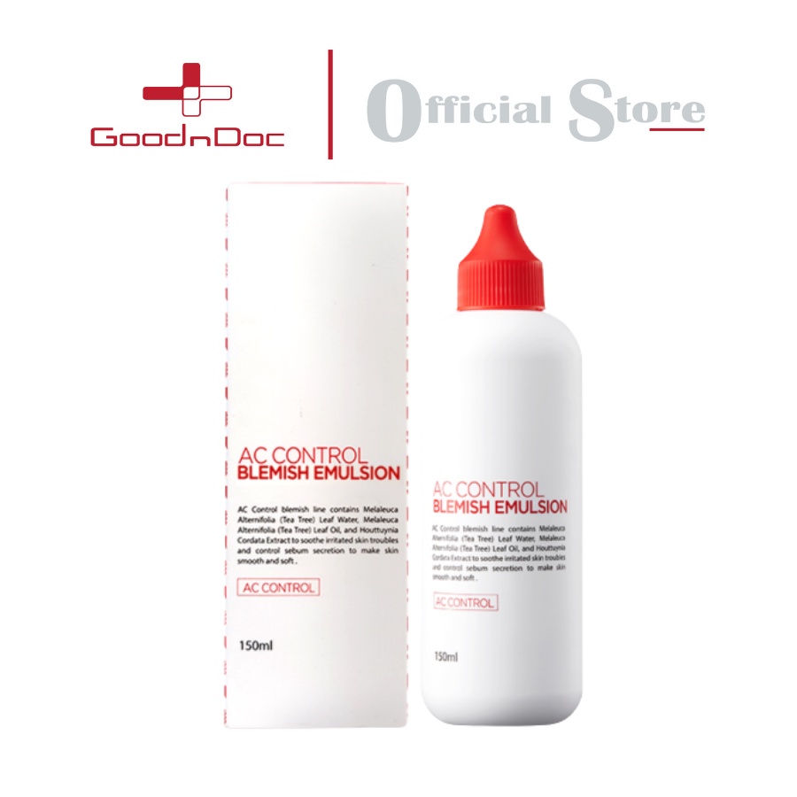 Sữa Dưỡng AC Control Blemish Emulsion GoodnDoc 150ml