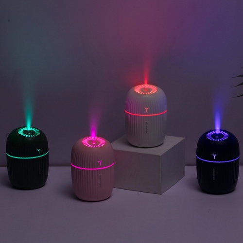 Máy Xông Tinh Dầu Máy Phun Sương Mini Đèn LED Xoay Vòng Nhiều Màu Sắc Khuếch Tán Tinh Dầu Xoay Vòng